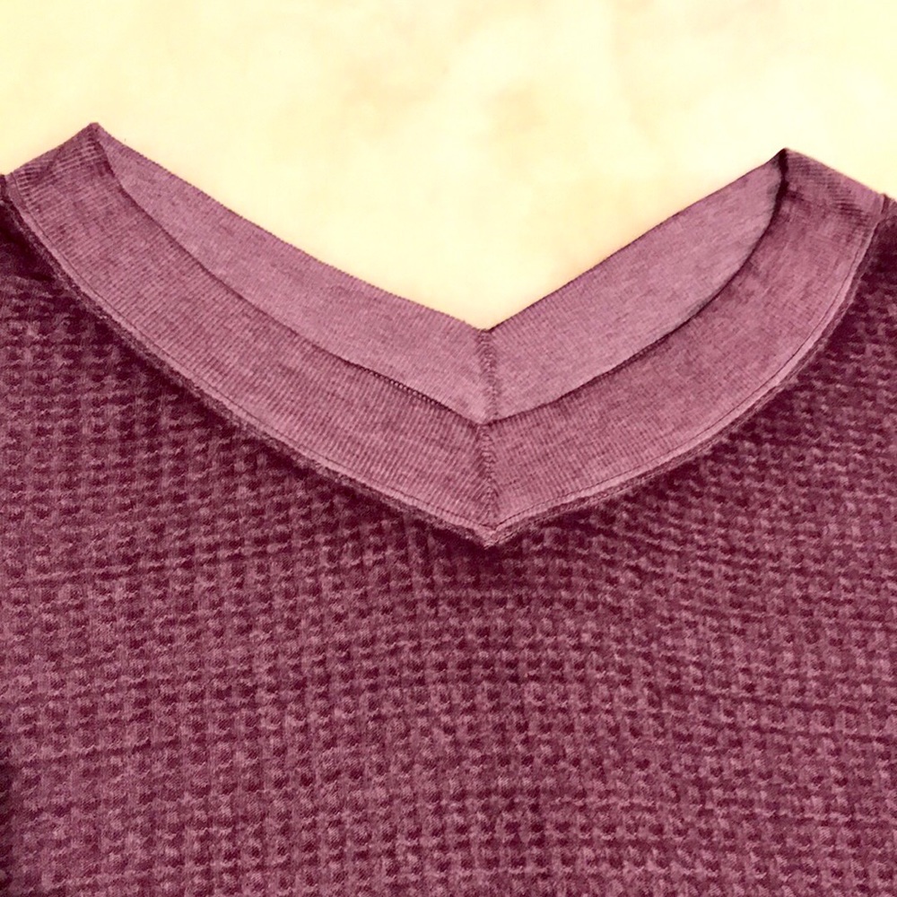 Free People South Side Thermal Top. - Picture 5 of 7